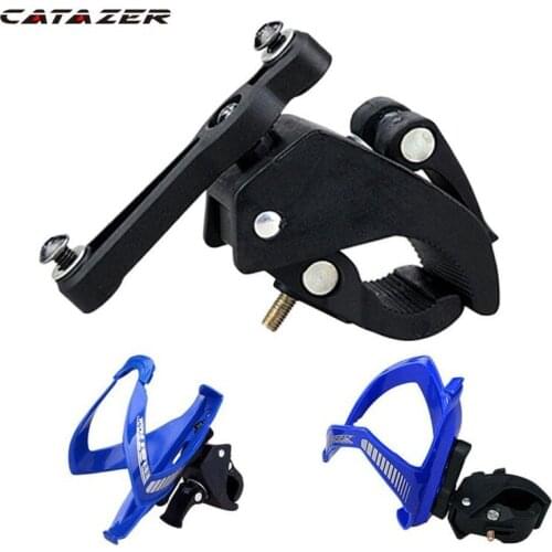 Universal Bicycle Water Bottle Holder Adapter MTB Road Bike Cycling Accessories Bike Handlebar Kettle Extension Bracket Adapter