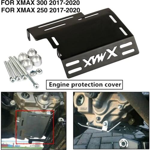 Motorcycle Engine Chassis Cover Guard Protector Anti-Drop For Yamaha X-MAX XMAX 300 250 XMAX125 XMAX300 XMAX250 2017 - 2020