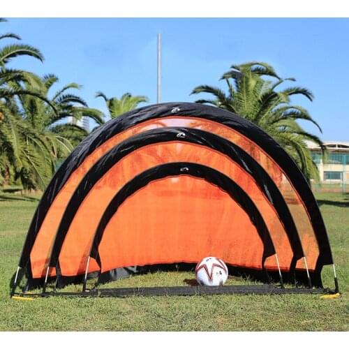 1/2PCS Folding Soccer Ball Goal Net Goalkeeper Cloth Durable Training Football Mesh Practical Outdoor Indoor Sport Equipment