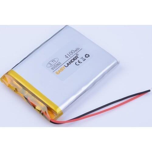 935065 3.7V 4100mAh Rechargeable li-Polymer Li-ion Battery For E-book Vedio power bank Tablet PC mobile dvd DVR Speaker 935065
