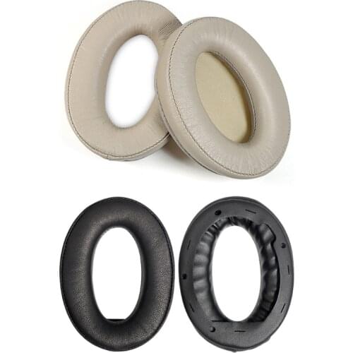Noise Isolation Memory Foam PU Leather Cover for Sony WH-1000XM4 Headset Earpad Cover Sleeve Pillow