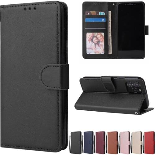 Leather Case Protect Cover For iPhone 12 11 Pro Max 12 Mini X XR XS Max 7 8 6 6s Plus 5 5s SE 2020 Stand Coque Flip Wallet Funda