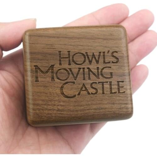 Sinzyo Handmade Wooden Howls moving castle-Merry Go Round of Life Music box birthday Gift For Christmas/Birthday/Valentines