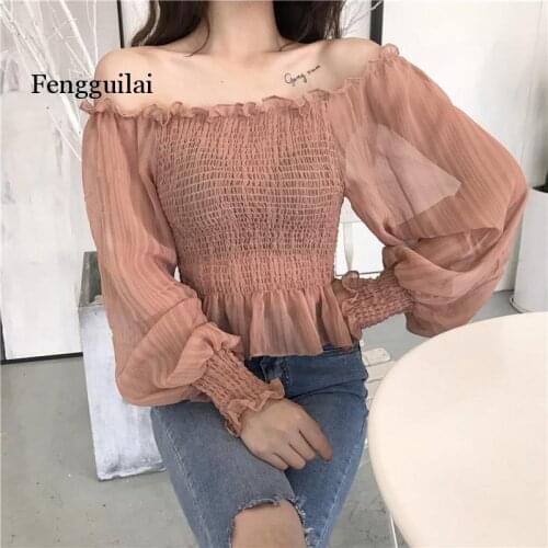Женские шифоновые блузки Fengguilai China At AliExpress