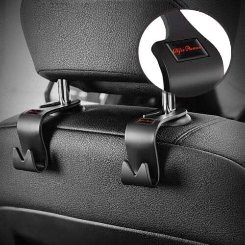 Creative multifunctional car interior hook rear seat backres for alfa romeo giulietta mito sportivo Giulia Stelvio Alfa 147 159