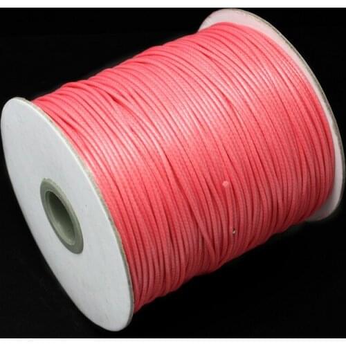 New Arrival 160Meters 1.5mm Round wax Jewelry Cord Beading rope/thread/wire/string For Necklace Bracelet DIY Jewelry Findings