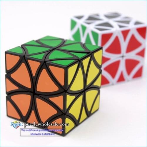 Lanlan Curvy Butterfly Helicopter Magic Cube Puzzles IQ Brain Cubos Magicos Puzzles Juguetes Educativos Magic Cube