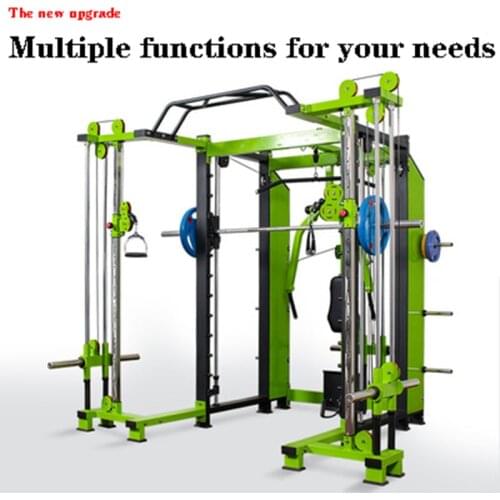 Multifunctional Smith machine little bird comprehensive training device squat rack gym dedicated gantry combination equipment