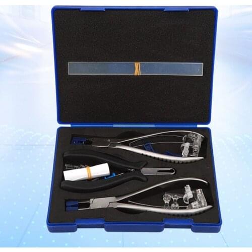 Professional Frameless Eyeglasses Tool Pliers Set Rimless Disassembly Frames Optical Gadget Kit for Repair Glasses Frame