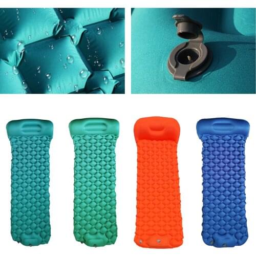 Inflatable Sleeping Pad Air Mattress Camping Tent Mat Cushion Sleep Mat Air Bed for Ourdoor Backpacking Travel Picnic