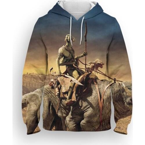 2021 New Fashion Womens Tracksuit Marvel 3D Print John Carter Children Sweatshirt Spring Streetwear Mens Hoodies