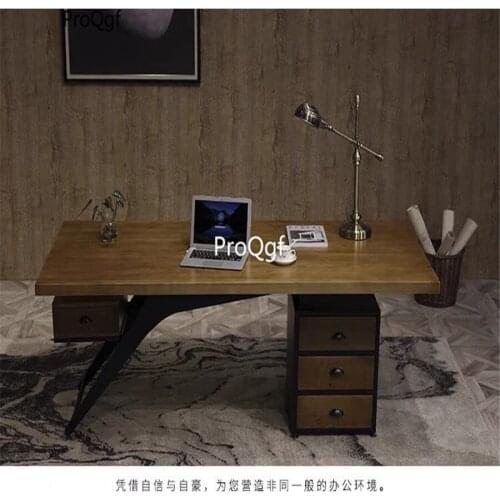 Prodgf 1Pcs A Set Boss Loft Wood Modern Office Table Desk(no chair)