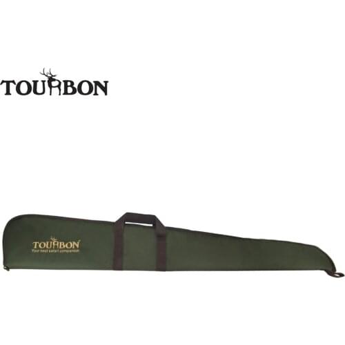 Tourbon Tactical Green Nylon Airsoft Slip Shotgun Case Soft Padded Gun Protection Bag Gun Carrying Carrier for Hunting
