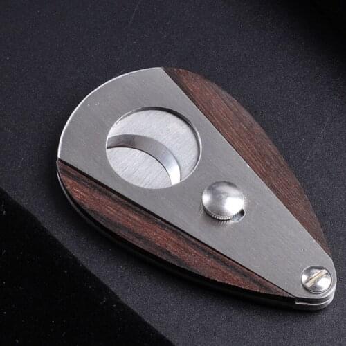 1pcs cigar Cutter cigar scissors Sector edged stainless steel blade Cigar Scissors Gift