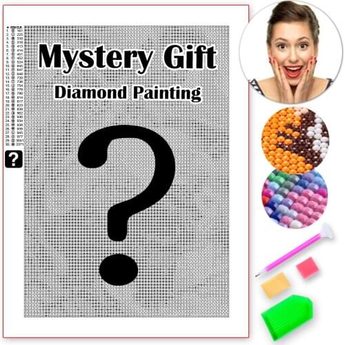 1Pack Mystery Gift Pack Surprise Box 10000+ Different Diamond Paintings Sets DIY Creative Gift Random 1pcs Diamond Art Painting