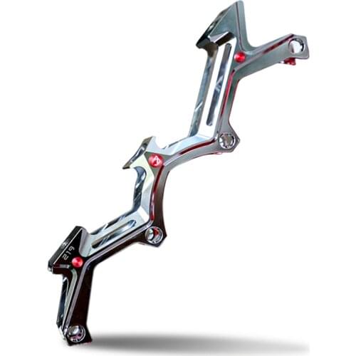 2019 Original SEBA CB Rockered Frames 7000 Sliver Aluminum Inline Skates Banana Frames Rockering Base Roller Skating Patines