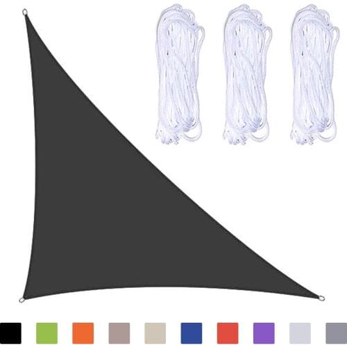 3*4*5 M Right Angle Shade Sail Triangle Sun Shade Sail Carport Garden Sunshade Camping Trip Awning Triangle Sun Shelter