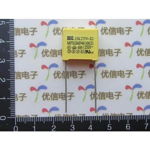 Free Shipping 100pcs/lot High Quality DIP Safety Capacitance 275V 334 0.33UF 10% Safety Capacitors 0.33UF