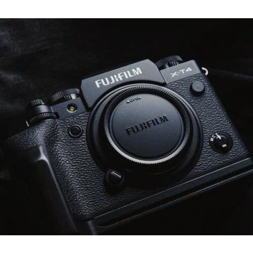 For FUJI FUJIFILM X-T4 XT4 XT-4 Arca-Swiss RRS Wooden L Vertical Quick Release Plate QR Camera Holder Bracket Hand Mount Grip