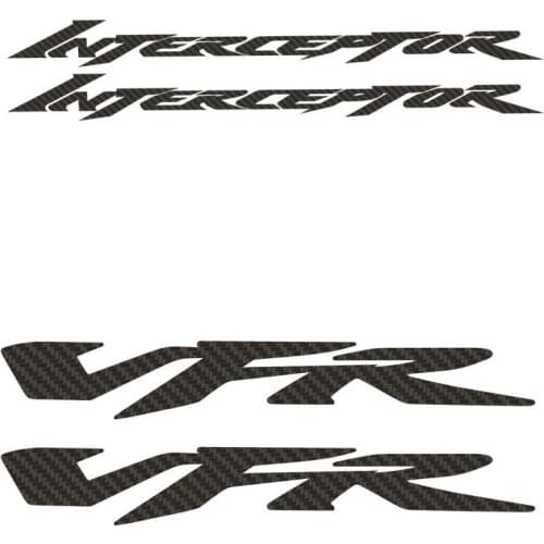 KODASKIN Motorcycle 2D Carbon Sticker Decal for HONDA Interceptor VFR
