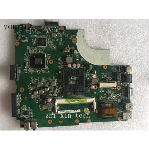 Yourui For ASUS Original Laptopmotherboard K43L mainboard REV 2.0 69N0LNM10C05 DDR3 Tested ok