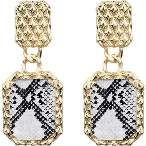 Fashion Vintage Snake-shaped Dangle Earrings For Women Jewelry Earrings Pendients For Party 2019 NEW
