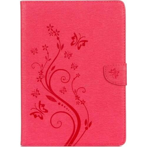 Fashion Tree Pattern PU Shell for Apple IPad 9.7 Case 2017 2018 Generation Flip Stand Tablet Cover A1822 A1954 9.7" Funda+Pen