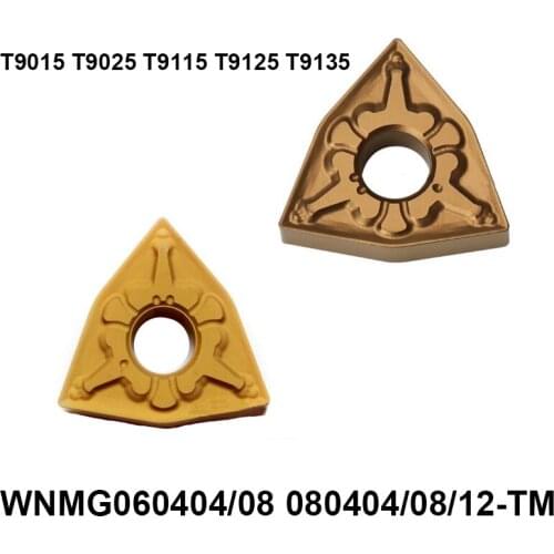 Original WNMG060408-TM WNMG080404-TM WNMG080408-TM WNMG080412-TM T9015 T9025 T9115 T9125 T9135 CNC Turning Lathe Tools