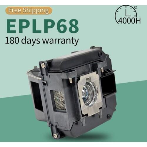 230W Replacement Projector Lamp with housing ELPLP68 V13H010L68 for HC3020, HC3020E, POWERLITE HOME CINEMA 3010,3010E,3020E