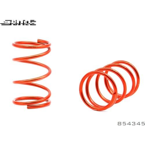 "SNRC 854345 1:8 RCAccessories SHOCK ABSORBER SPRING OKAY 2.2X4.5X40 INNER HOLE 21 RED"