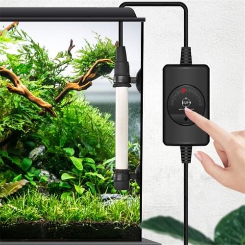 25W50W UP aquarium heater fish tank turtle tank display safety glass Heating Rods automatic constant temperature explosion proof
