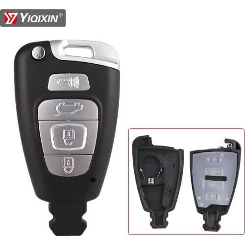 YIQIXIN 4 Buttons Smart Remote Control Car Key Shell Case For Hyundai Veracruz 2007 2008 2009 2010 2011 2012 95440-3J600 4