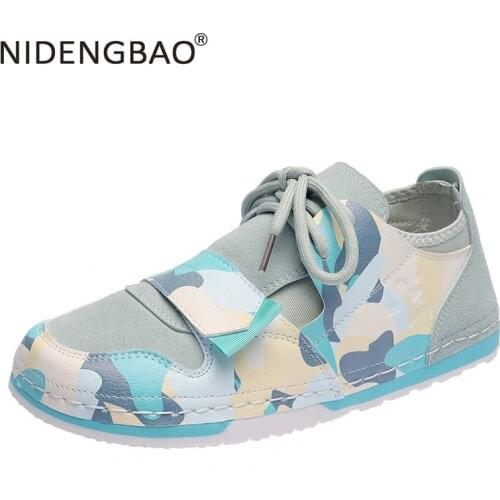Women Running shoes Outdoor Sport Sneakers New Color Matching Camouflage Sneakers Chaussures Zapatillas Mujer Casual Krasovki