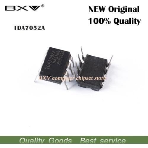 10PCS TDA7052A DIP-8 TDA7052 DIP 7052A DIP8
