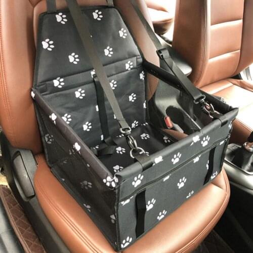 Car Pet Carrier Waterproof Folding Dog Cat Seat Travel Bag Vehicle Puppy Handbag Pad Mat Cover Safety Basket Travelling Mesh
