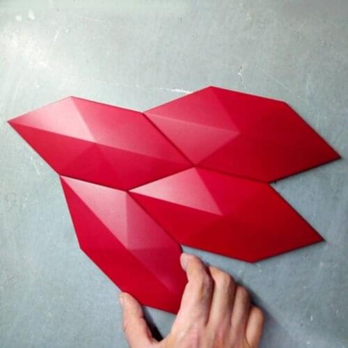 Cement wall decoration silica gel mold simple industrial wind polygonal home decoration concrete mold