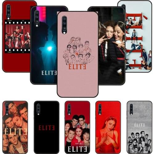 Phone Case For Samsung Galaxy A 50 51 71 70 7 5 10 20 30 40 41 21 S E Black Cover Shell Silicone Spanish TV series Elite