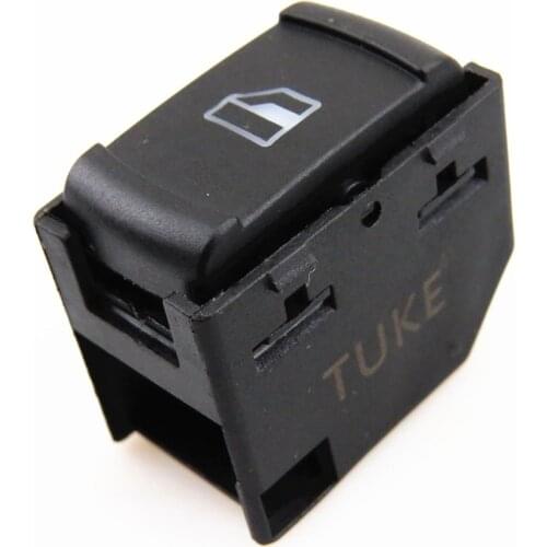 TUKE Qty1 Electric Side Passenger Window Lifter Switch Button 3B0 959 855 B 3B0959855B For VW Passat B5 Golf 4 Jetta MK4 Bora