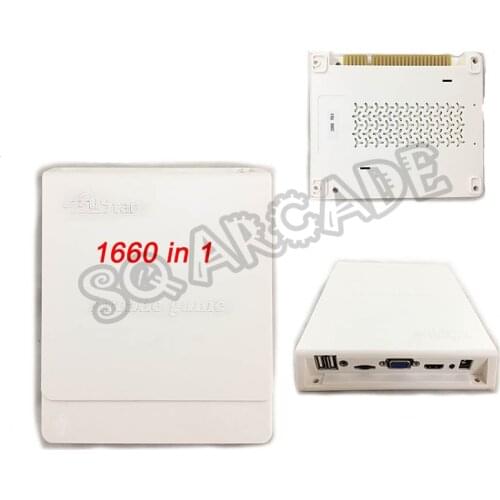 3D game box 1660 in 1/2600 in 1 VGA HDMI Arcade 1 PCB Multi Games Board pandora Jamma Arcade Board support 15 Hz CRT USB handle