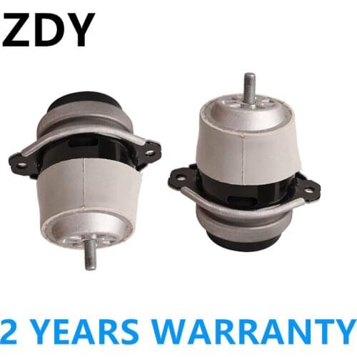 For VW Touareg For Audi Q7 A8 NEW Hydraulic Engine Motor Mount Mounts 3.0 Diesel 3.6 6 Cylinder Right + Left 2PCS 7L8199131A