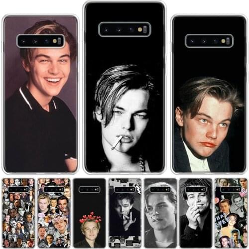 Cool Leonardo Dicaprio Young Phone Case For Samsung Galaxy A51 A71 A50 A70 A80 A90 A01 A6 A7 A8 A10 A10S A20S A20E A30 A40 Plus
