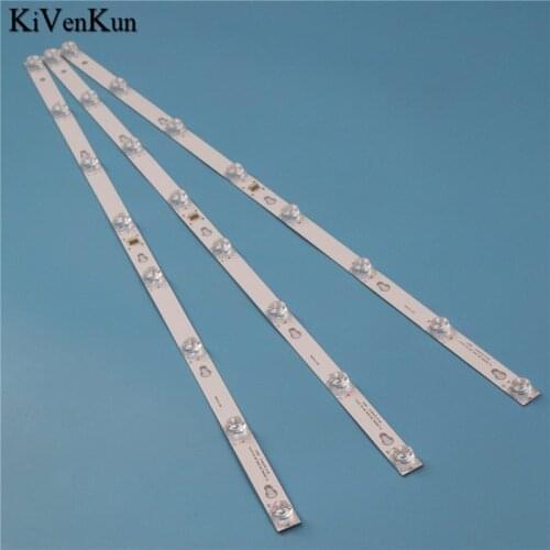 TVs LED Backlight Strips For TCL F40S5916 L40F3301B TV Bars Bands Rulers TOT_40D2900_3X8_3030C Array Tapes 4C-LB4008-HR01J