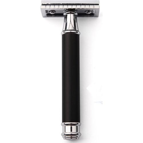 9cm Short Handle Classic Safety Razor For Men Manual Blade Replaceable Shaver