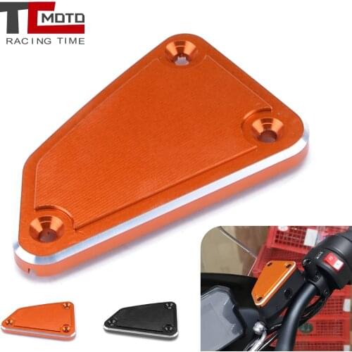 NEW CNC Orange Motorcycle Front Brake Fluid Fuel Reservoir Tank Cap Cover For KTM Duke 790 duke Adventure ADV 790 2018 2019 2020