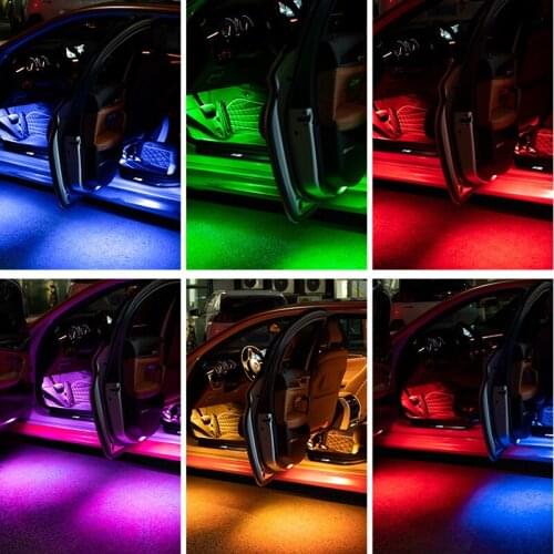 Atmosphere Lamp Foot/Door Light For BMW 3/4/5/6/7-series320 318 325 330 328 E90 E91M3E92 E93 F31F30 430 435 425 440 f32 f33 f36