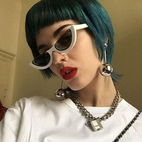 PLAMIS Women's Sunglasses Transparent Glasses