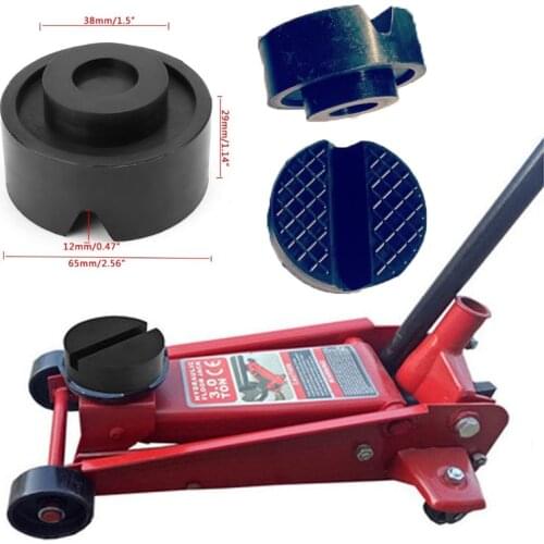 Car Lift Jack Stand Rubber Pads V-groove Car Jack Rubber Pad Anti-slip Rail Protector Support Block Heavy Duty for Car Lift