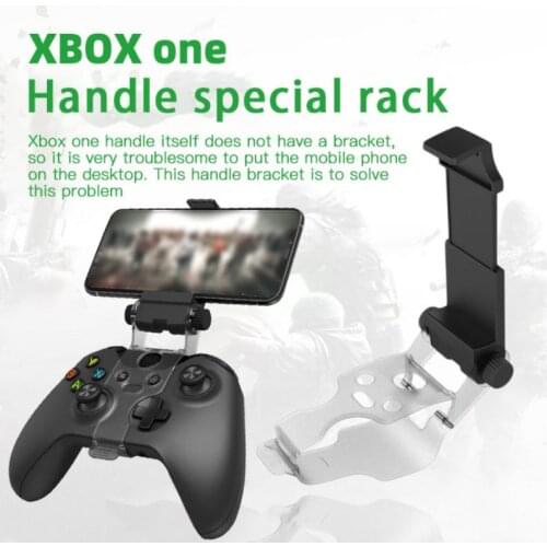 Mobile Cell Phone Stand For Xbox One S/Slim Controller Mount HandGrip For Xbox One Slim Gamepad For Samsung Xiaomi IPhone Holder