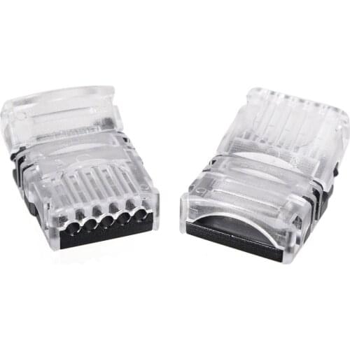 10pcs 5 pin LED Strip Connector Waterproof IP65 5050 LED Light Quick Connectors Mayitr Lighting Accessories