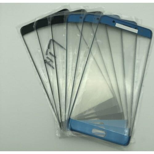 2 Pcs Ori Glass For Samsung Galaxy Note FE Fan Edition for Samsung Note 7 front glass touch screen replacement edge glass